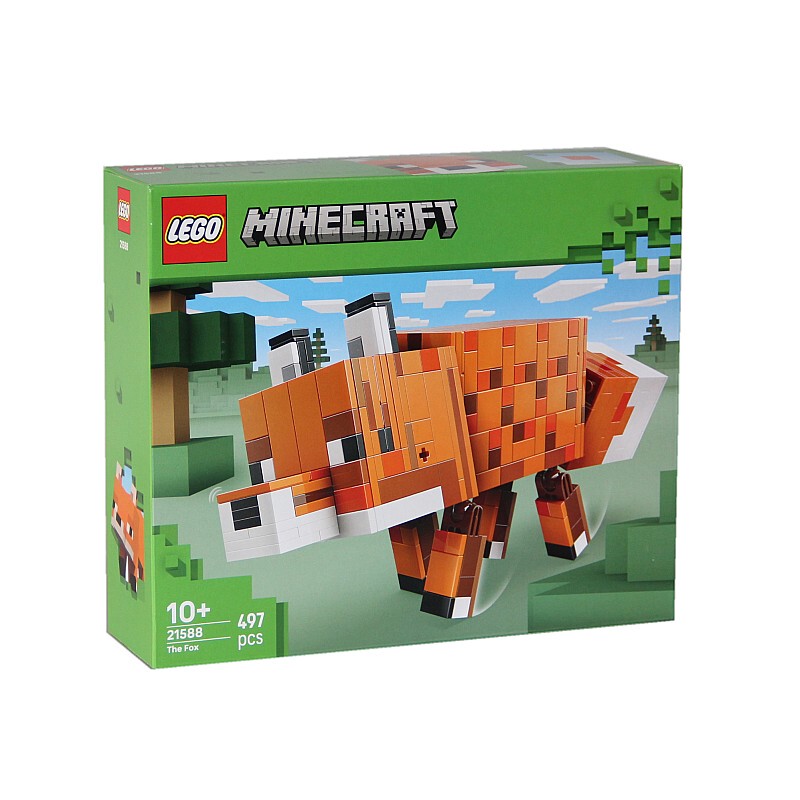 Lego Minecraft 21588 Fox Boy Puzzle Building Blocks Toy Children's Gift