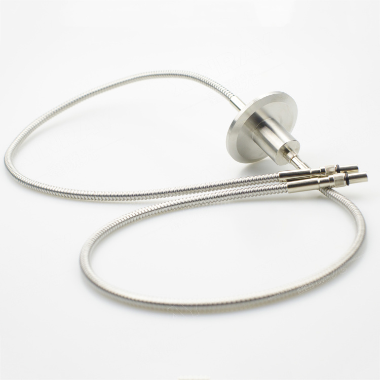 Kf40 Extension Cable Kf25 Fiber Optic Vacuum Flange Kf16 Over-Vacuum Device Cf35 Cf16 Cf25