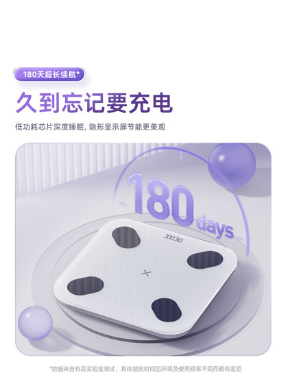 有品体脂称智能精准家用充电体重秤人体秤专业小型健康男女生测体脂减肥瘦身picooc电子称体脂秤