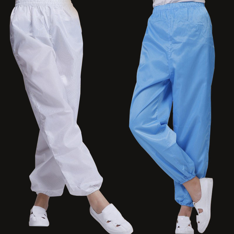 Anti-static clothing anti-dust protection Two style clothes long pants dust-free workshop Working pants Laureau static suit pants