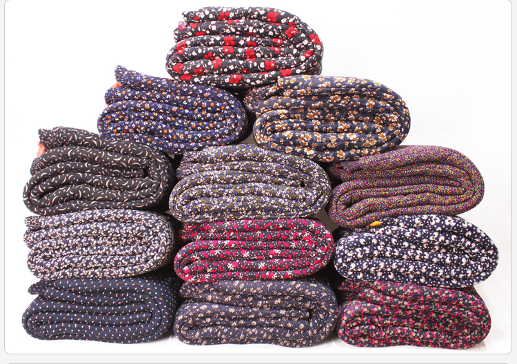 Quần cotton nữ cạp cao cạp cao cộng với nhung cộng với phân bón để tăng độ ấm cho quần rộng cỡ trung cho mẹ tải quần rộng áo sơ mi trung niên