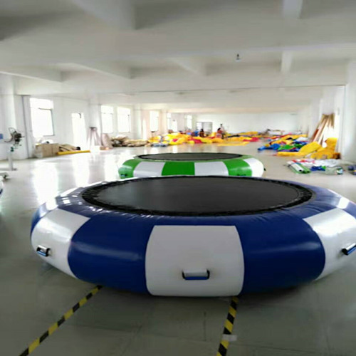 Inflatable water trampoline jumping bed water park break through the combination of millions of ocean ball pool toys factory direct sales