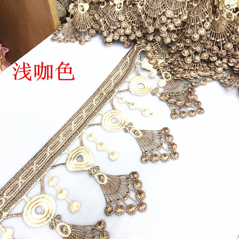 Sofa Cushion Lace Cushion Chair Cover Lace Car Cover Side Curtain Fabric Splicing Decorative Accessories Computer Embroidered Lace