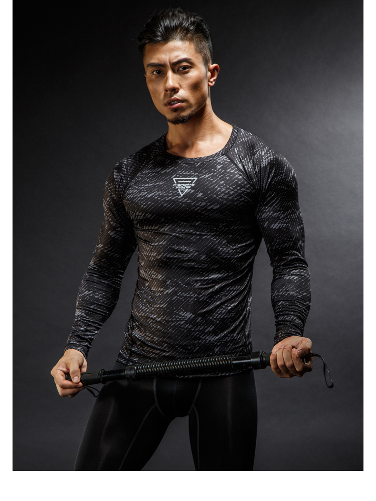 Vêtement fitness homme MLG008 en spandex - Ref 603228 Image 14