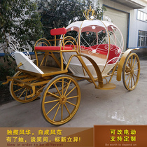 European style new products can be electric Princess pumpkin carriage wedding photography scenic spot sightseeing tourism film and television props