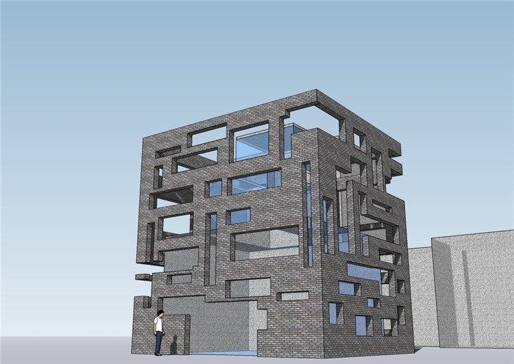 DB10230建筑大师SU模型 大师Sketchup模型 赖特/贝律铭/库哈斯-8