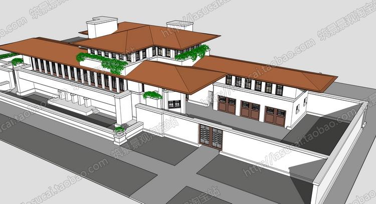 DB00914世界著名建筑设计草图大师方案模型素材学习作品精...-13