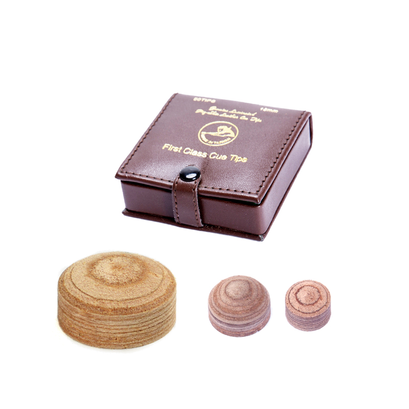 Taiwan Hercules Vigorous Pig Leather Multilayer Peel head Little Head Rod Clubhead Black 8-10mm Jersey Leather Head Nine Balls 13mm Pets