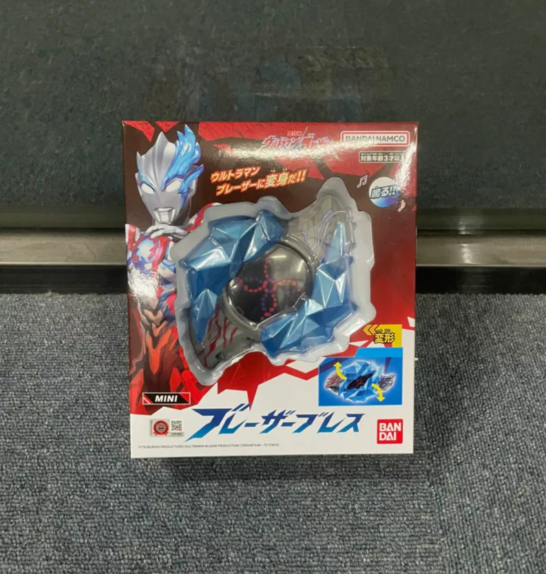 Bandai, Ultra, маленький браслет Ультра Тига, игрушка для мальчиков, издаёт звуки
