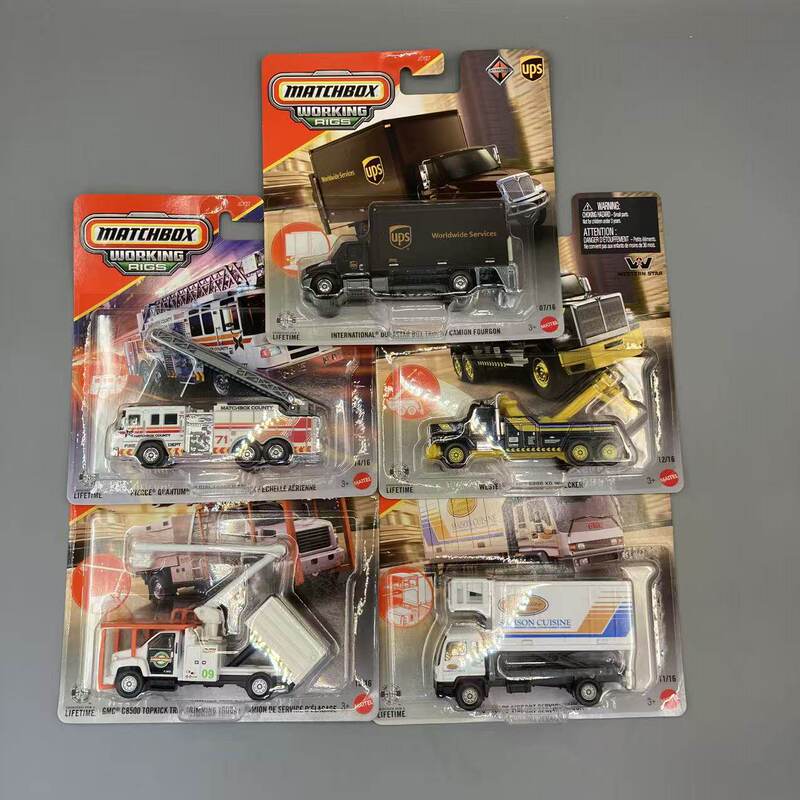 Matchbox Matchbox-Style Engineering Vehicle Collectible City Service Tow Truck Rescue Alloy Car Model Toy Matchbox Matchbox-Style Engineering Vehicle Collectible City Service Tow Truck Rescue Alloy Car Model Toy