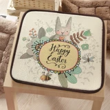 Летний ноутбук, шелковая нескользящая дышащая подушка, мультяшный коврик для школьников, сиденье