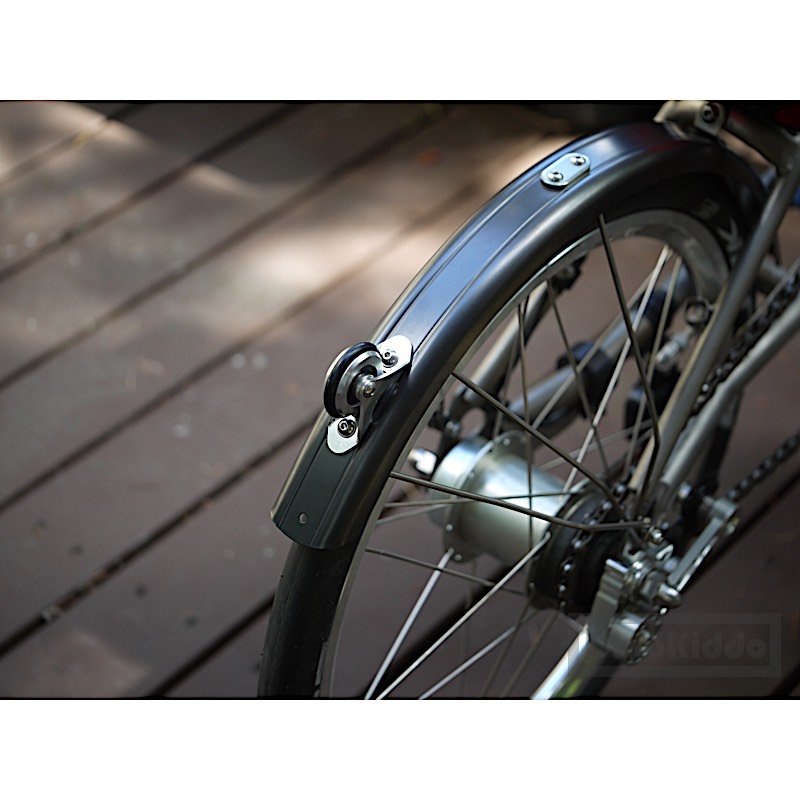 UJ Parts small cloth folding car modification with fender wheel mud block bearing easy wheel push smooth single wheel