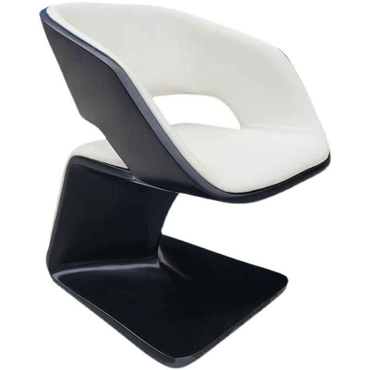 Fiberglass Art Styling Chair Reception Negotiable Chair Creative Stylish Dining Chair B&B Hotel Relaxing Sleeping Armchair