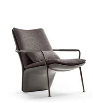 Factory direct sales Designer fashion leisure chair FRP living room bedroom model room recliner sofa small single chair