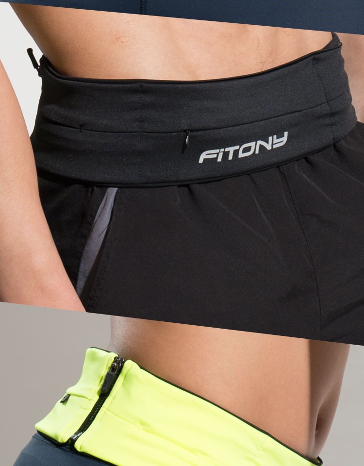 FITONY thể thao chạy túi nam giới và phụ nữ đa chức năng marathon ngoài trời túi điện thoại di động siêu mỏng đai tập thể dục cá nhân quần tan mỡ bụng