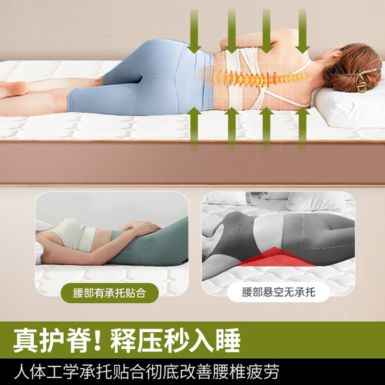 Latex Mattress Cushion Home Dormitory Student Single Living on Campus Rental Simmons Memory Foam High Density Sponge Cushion