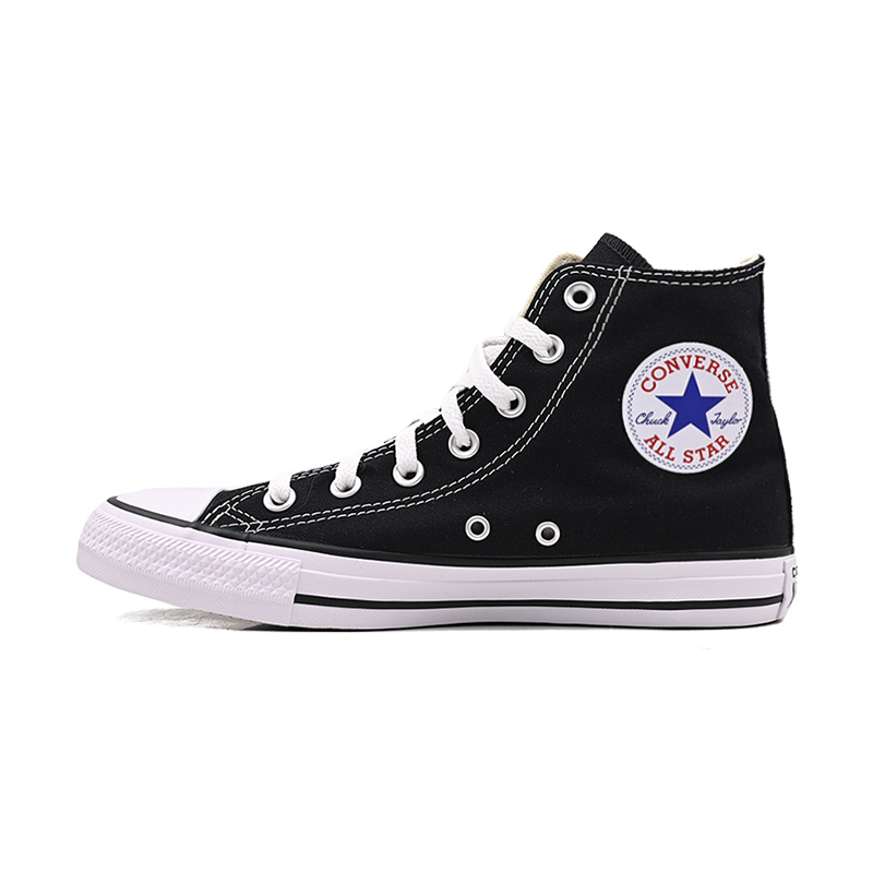 Converse All Star Classic High-Top Casual Sneakers for Men and Women, Black Canvas Shoes 101010