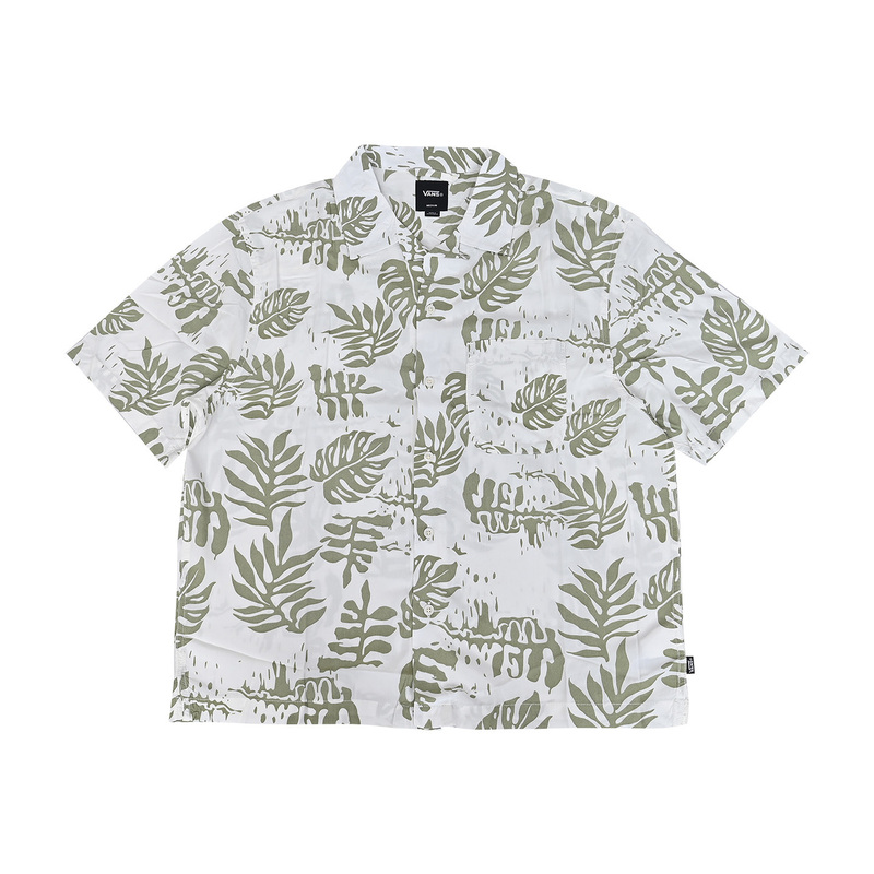 Vans Men's New Casual Vacation Full-Print Casual Trendy Short-Sleeved Shirt Vn000Vtpfsg Vans Men's New Casual Vacation Full-Print Casual Trendy Short-Sleeved Shirt Vn000Vtpfsg