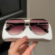 Pilot Sunglasses 2025 New Model Men's Large Frame Face-Slimming Sunglasses for Driving, Uv Protection Aviator Glasses