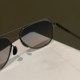 Aviator sunglasses for men, large frame, face-showing, small toad mirror, 2025 new driving sunglasses, anti-UV