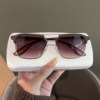 2025 New Style Cool Half-Frame Sunglasses for Men, Special for Driving, Outdoor Uv Protection Glasses, Trendy