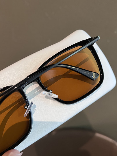 Enlarged and Widened 15.4cm Sunglasses for Men with Large Faces, Retro Square Driving Sunglasses for Women, Uv Protection Trendy