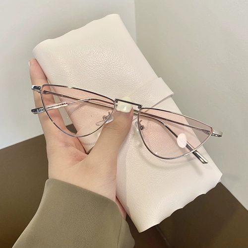 Брендовые очки на солнечной энергии, европейский стиль, популярно в интернете, кошачий глаз