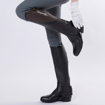Summer riding leggings comfortable and breathable cowhide equestrian leggings spring chaps equestrian supplies childrens knight equipment