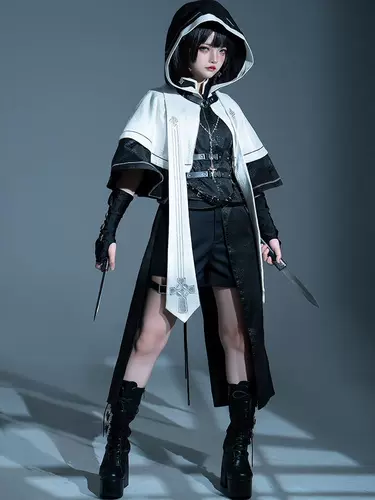 【Полная цена】 Все предметы превышают 4,0 набор готических монахинь