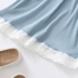 TTIITT / ba chiếc váy ngủ nữ mùa xuân và mùa thu cotton phiên bản Hàn Quốc của chiếc váy giản dị giản dị giản dị mùa xuân và váy mùa thu Đêm đầm