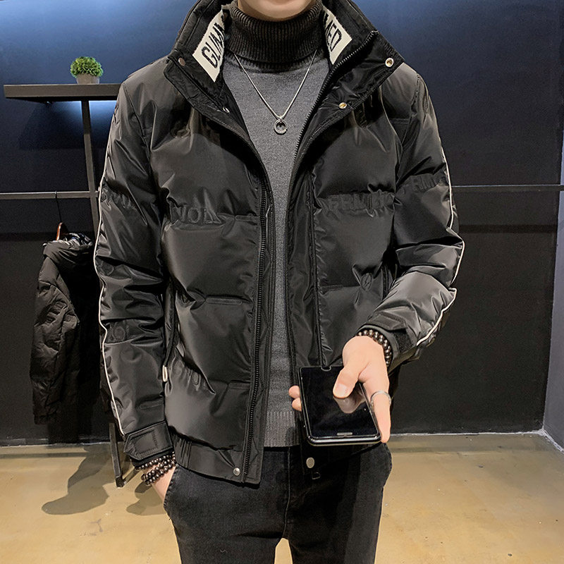 Winter Down Clothes Men 2021 New Collar Winter Dress Handsome air surmounted handsome short style Overalls outerwear