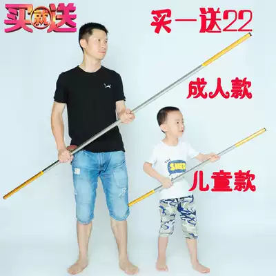 Sun Wukong Golden cudgel Adult children's toy Stainless steel Ruyi golden rod Net red Journey to the West Qi Tian Sheng weapon