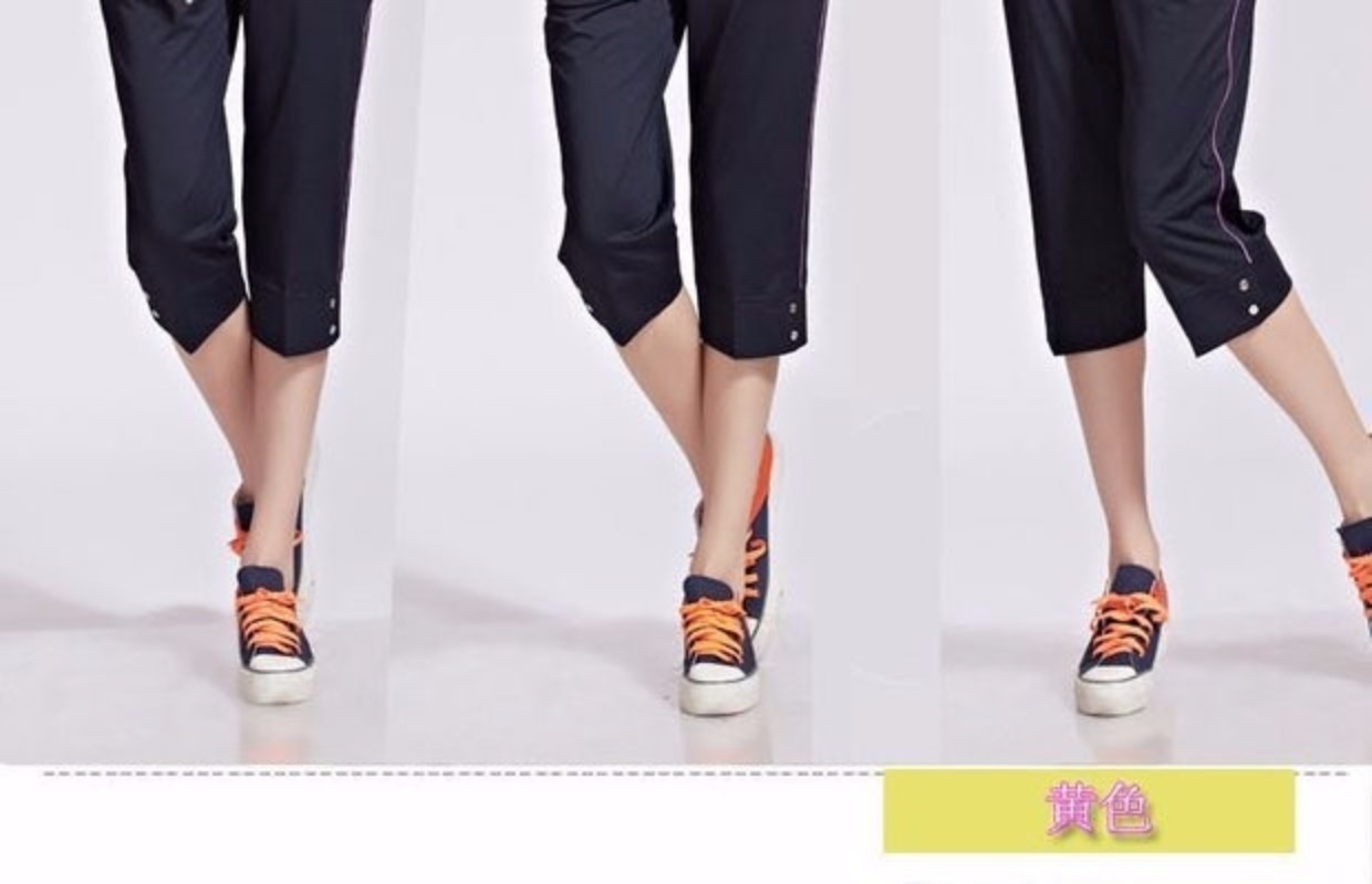 Bộ đồ thể thao nữ mùa hè áo sơ mi ngắn tay cỡ lớn quần tây quần thể thao rộng rãi mặc quần áo thể thao thấm mồ hôi - Thể thao sau quần áo bộ adidas