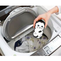 Japanese imported washing machine with sponge cute cat shape to remove clothes pet hair hair washing ball
