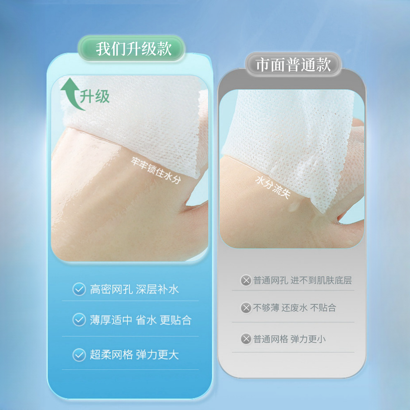 湿敷棉敷脸化妆棉湿敷专用可拉伸水疗补水强吸水新疆棉200片值得买吗?_化妆棉_淘宝美妆网