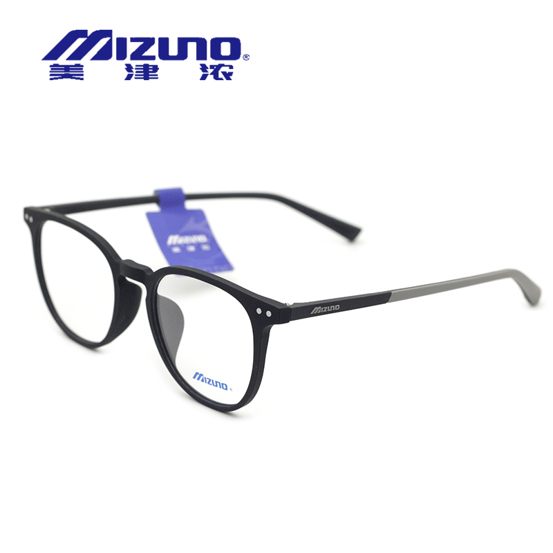 MIZUNO Meijin thick glasses frame ultralight plate retro small round frame small face with high myopia lens frame Z1146A