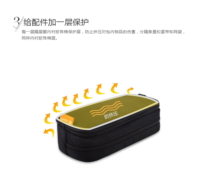 Lưu trữ du lịch Túi lưu trữ kỹ thuật số đa chức năng Túi di động tai nghe chuột sắp xếp cáp dữ liệu Gói đĩa cứng di động - Lưu trữ cho sản phẩm kỹ thuật số hộp đựng tai nghe sennheiser