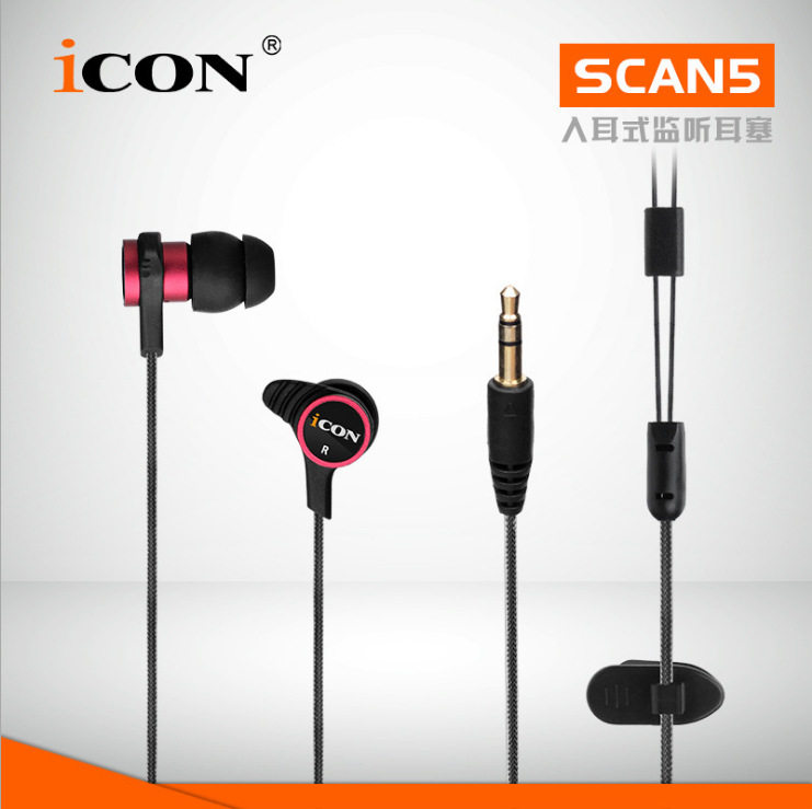 Eken ICON SCAN5 In Ear Style Listening Headphones Anchor Phone K Song Internet K Song Earplug Line Length 3 m