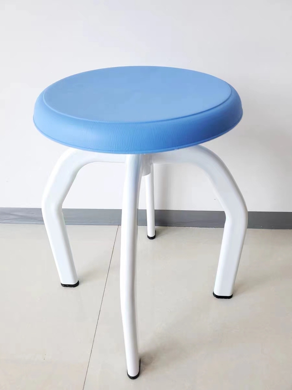Middle and High School Science Laboratory Adjustable Round Stool, Student Experiment Stool, Abs Injection-Molded Stool, Four-Leg Round Stool, Hanging Stool