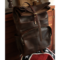 MOVE USA HORWEEN IMPORTED COWHIDE reel backpack Full leather computer backpack