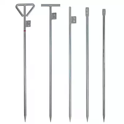 T-shaped grounding pin power grounding pile one-shaped grounding pole grounding rod hot-dip galvanized generator grounding wire Lightning Rod lightning rod