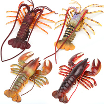 Simulation Large Dragon Shrimp Model Australia Marine Animal Children Toy Boston Great Lobster Prop Decoration Pendulum