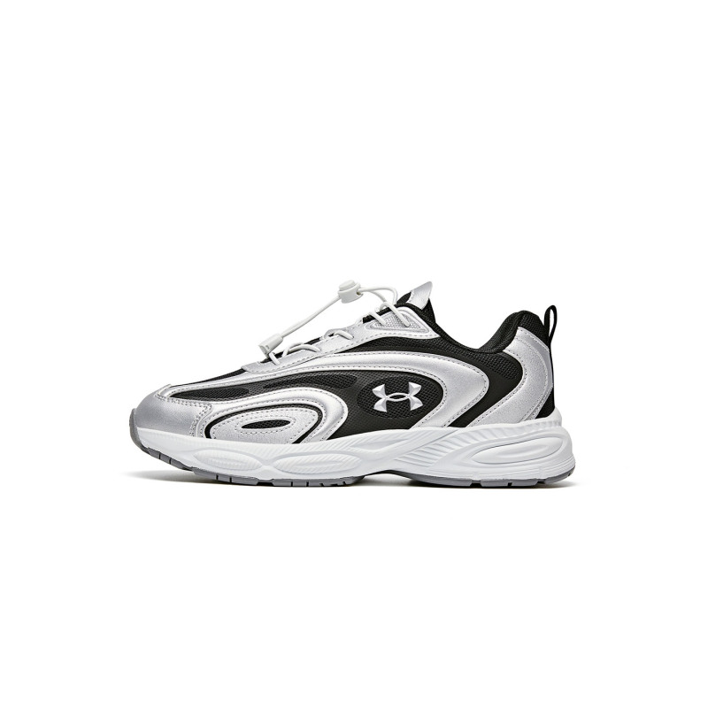 Under Armour Sports Shoes Autumn Women's Retro Fashion Trend Shock-Absorbing Lightweight Breathable Non-Slip Lace-Up Running Shoes