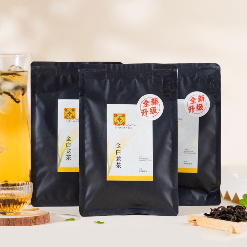 Golden White Dragon Tea Gaba Tea Jia Ye Long Tea Cold Brew Oolong Tea Discount Combo 50g*3 Packs