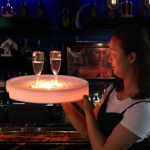 Бар KTV Lights Lights Beer Studio Personality Hotel Clear Bar круглый фруктовый диск Anti -Frade