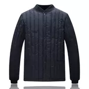 Mùa thu mới và mùa đông nam trung niên xuống áo vest cotton người già dày áo cotton kích thước lớn áo ấm cotton quần áo
