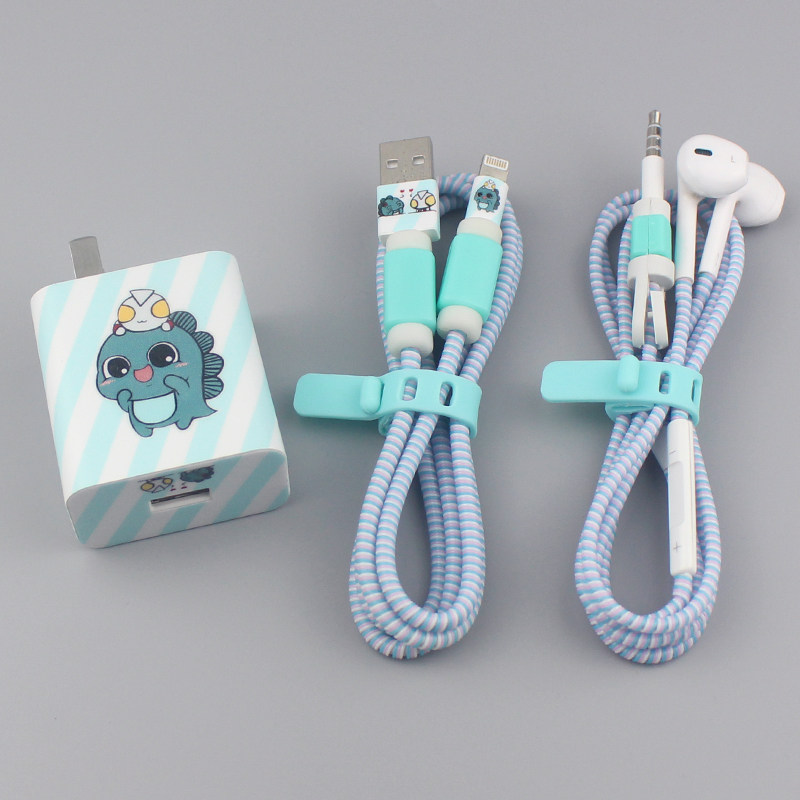 nova6 5pro digital cable protective sleeve suitable for Huawei p40pro glory v30 headphone cable charging cable protection rope