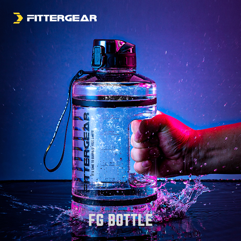 FitterGear sports kettle high temperature and large capacity portable men's fitness can hold hot water space cup tons and tons of barrels