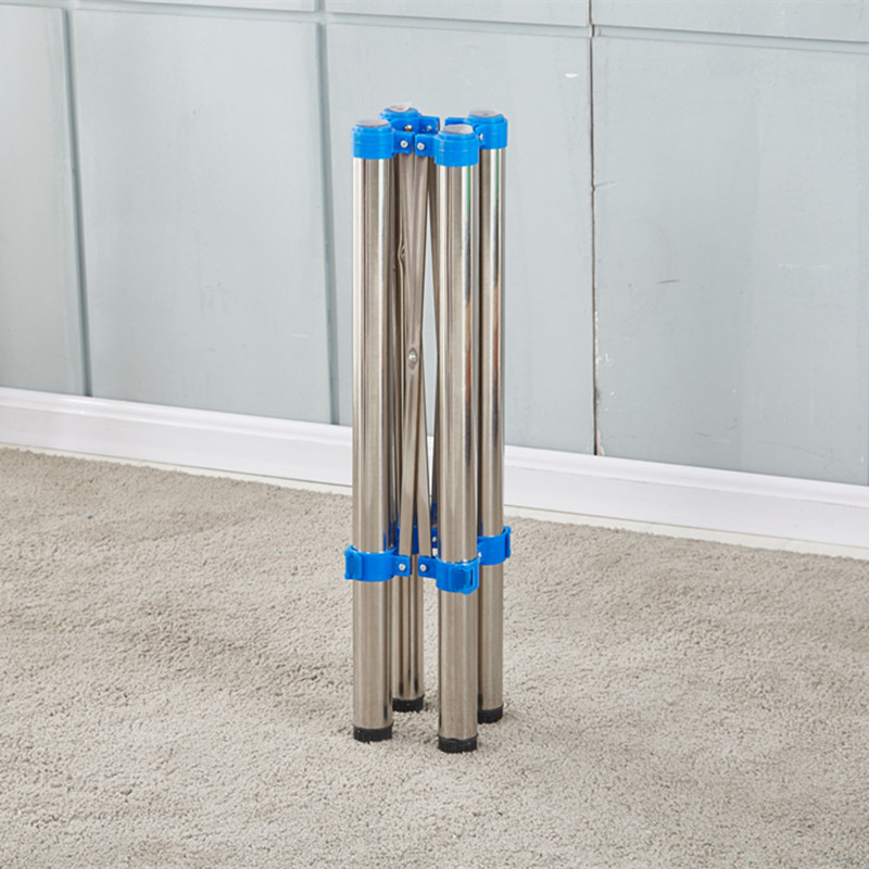 Folding table leg bracket Mahjong table cross-leg table accessories retractable table frame adjustable table legs stainless steel iron frame legs