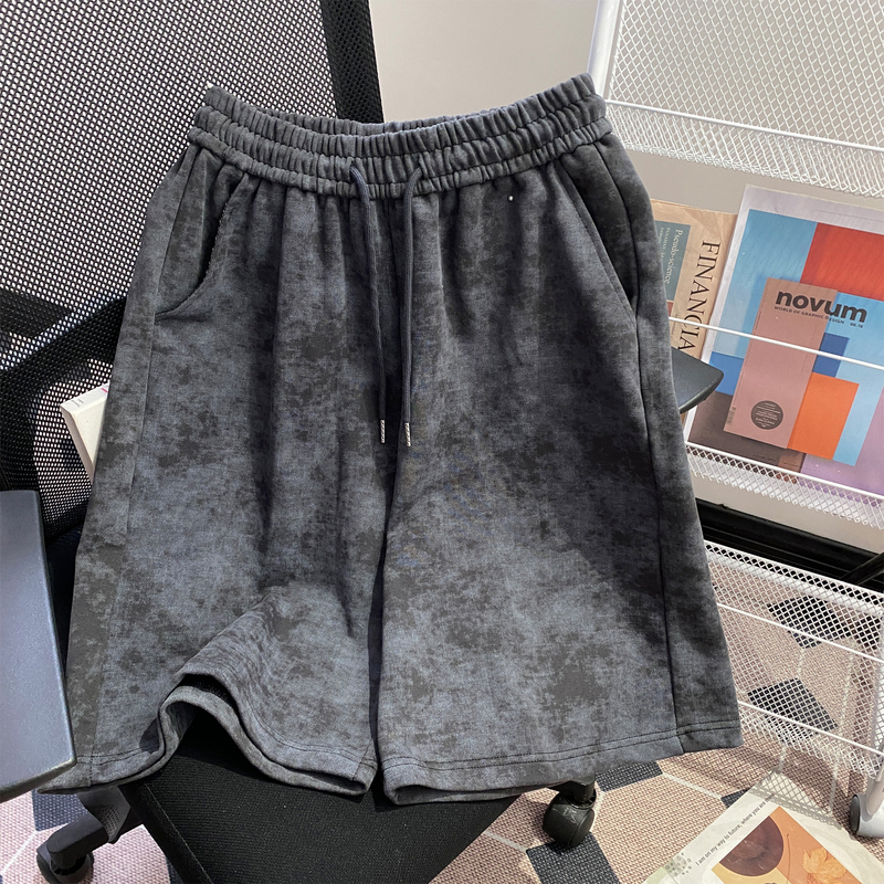 Wassup American Retro Batik Craftsmanship Summer 2026 New Sports Shorts for Men and Women, Casual and Versatile, Loose Fit